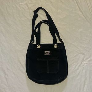 vintage aeropostale corduroy tote bag